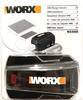WORX Ladegerät "PowerShare WA4009 ", schwarz/orange
