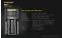 Nitecore UMS2 Universal USB-Schnellladegerät mit 2 Ladeschächten (NC-UMS2)