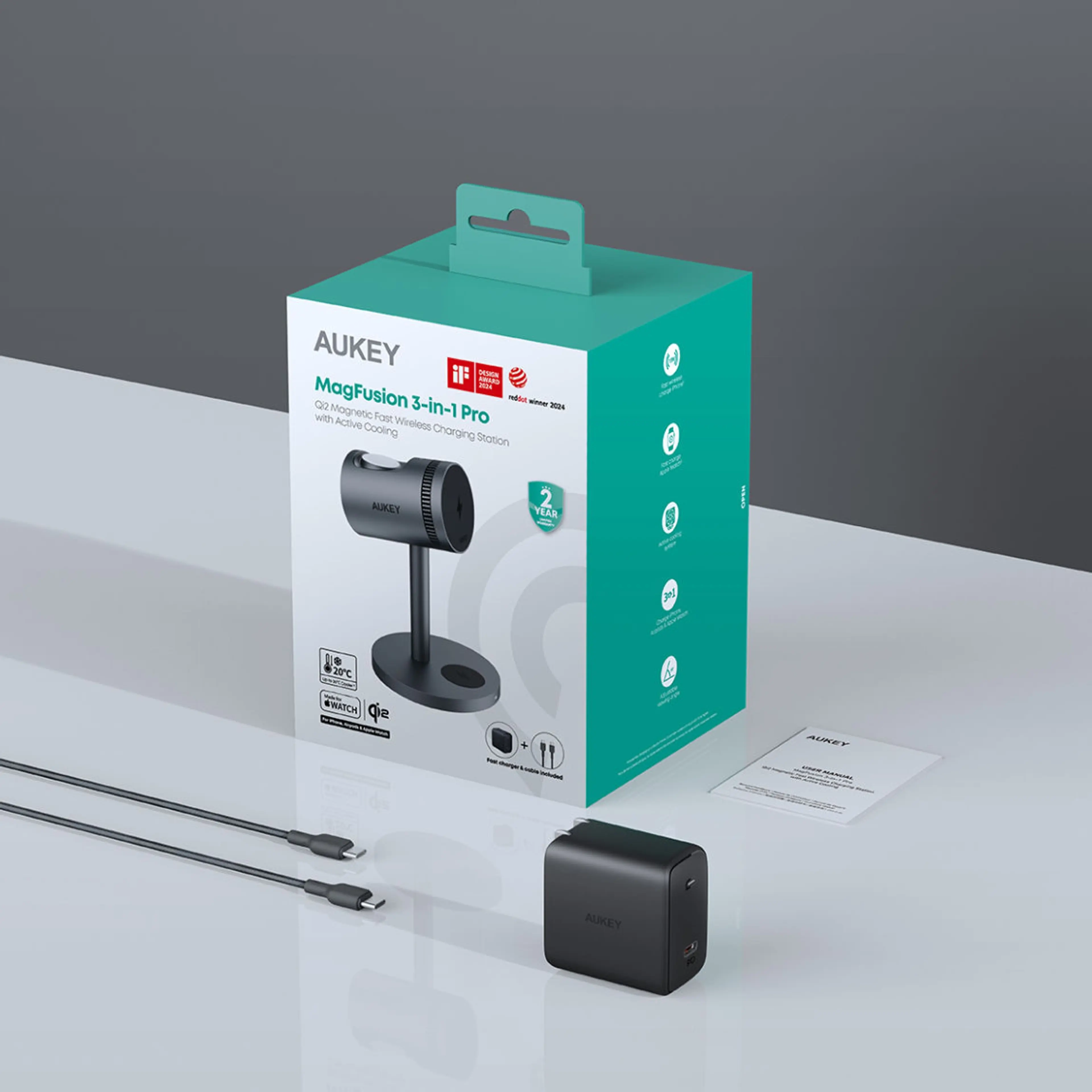 Aukey LC-MC311A 3-in-1 Pro
