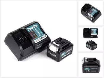 Makita Power Source Kit 12v Mit 1x Bl1041b Akku 4,0ah + Dc10wd Ladeger&auml;t