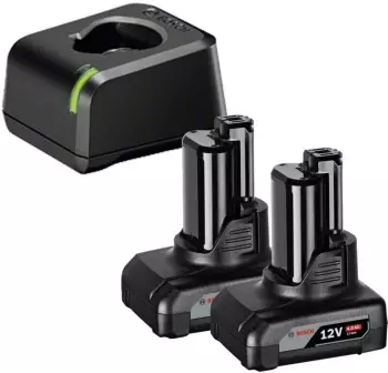 Bosch Starter-Set GBA 12V 2x 4,0 Ah + GAL 12V-20 -4 (2607226187-4)