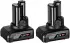 Bosch Starter-Set GBA 12V 2x 4,0 Ah + GAL 12V-20 -4 (2607226187-4)