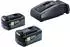 Festool 18V 2xHP5,0/TCL6 Energie-Set