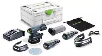 Festool ETSC 125 3,0 I-Plus Akku-Exzenterschleifer 18V mit Lichtmodul (578854)