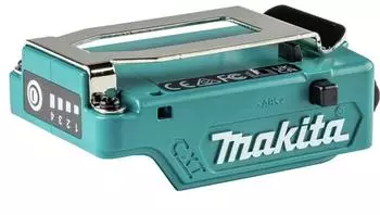 Makita Akku-Adapter CXT 12V f&uuml;r Heizjacken, mit USB-Anschluss (TD00000110)