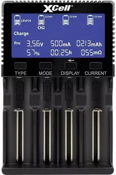 XCell BC-X4000 P Schnellladeger&auml;t LiFePO4/LiIon/NiCd/NiMH (151410)