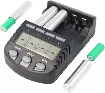 AccuCell Lady LR1 (Size N) NiMH-Akku mit Ladeadapter & LCD-Ladegerät 200mAh (BC700_LADY)