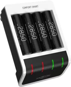 Ansmann Comfort Smart Ladegerät mit 4x AA Akkus 2850mAh (1001-0092-590-2)