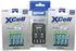 XCell BC-X500 Ladegerät + 8x AAA Akku 1,2V 1000mAh NiMH (14161)