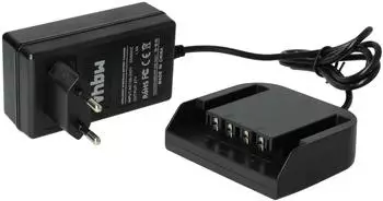 vhbw Ladeger&auml;t f&uuml;r AEG BS 12X/BS 12G/BMS 18C/BHO 18/BFL 18/BKS 18/BS 14X Ni-Cd/NiMH 1,2-18V 1A (134335308-3)