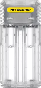 Nitecore Q2 Ladeger&auml;t 2x1000mA / 1x2000mA, transparent