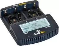 AccuPower Akku-Ladeger&auml;t IQ-338XL Li-Ion, universal, 4 Ladesch&auml;chte