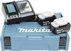 Makita 197494-9, Makita 18v battery pack li-ion 2x4.0ah quick charger and a...