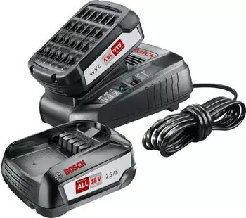 Bosch AL 1830 CV + 2 x PBA 18 V 2,5 Ah