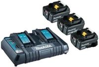 Makita Akku-Power Source-Kit 18V LXT, 18V, 3 x 5 Ah Li-Ion mit