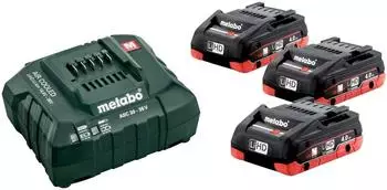 Metabo Basis-Set ASC 30-36 V + 3 x 18V 4,0Ah (685132000)