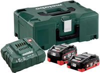 Metabo Basis Set Lihd 18 V Li-ion Akku Cas System + 1x Akku 4,0 Ah + 1x Akku...