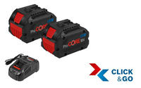 Bosch - Starter Set Professional 18 V 2x Procore Akku 8,0 Ah + Gal 1880 Cv Ladeger&auml;t