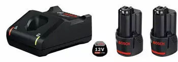Bosch Starter-Set 2 x GBA 12V 3.0 Ah und GAL 12V-40