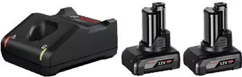 Bosch Starter Set GAL 12V-40 + GBA 12V 6.0 Ah