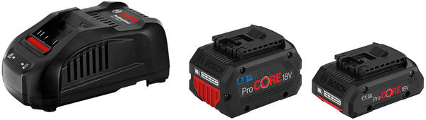 Bosch Starter-Set ProCORE18V 1x 4.0Ah + 1x 8.0Ah + GAL 1880 CV (1600A01BA8)