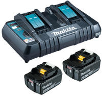 Makita Akku-Power Source-Kit 18V LXT, 18V, 2 x 4 Ah Li-Ion mit