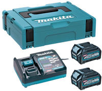 Makita Power Source Kit ( 191J81-6 ) 2x BL 4025 Akku 40 V max. 2,5 Ah XGT + DC 40 RA