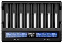 Xtar Akku-Ladeger&auml;t VC8 USB, universal, 8 Ladesch&auml;chte