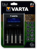 Varta Akku-Ladegerät LCD Dual Tech Charger 57676, für 4 NiMH- und Li-Ion-Akkus,