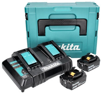 Makita Power Source Kit 18V (DC18SH 14,4 - 18V + 2x BL1830 3,0 Ah + Makpac)