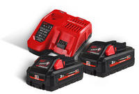 Batteriepack NRJ 18V 3AH High-Output Red Li-Ion Milwaukee-4933471071