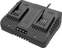 Worx Akku-Ladestation "Dual-Ladeger&auml;t WA3772" 2.000 f&uuml;r alle WORX PowerShare Akkus,