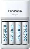 eneloop BQ-CC55, eneloop Panasonic Charger Smart & Quick BQ-CC55 + 4x AA/2000