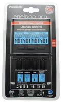 Panasonic eneloop Pro Top-Ladeger&auml;t BQ-CC65 inkl. LCD-Display und AccuCell Akkubox