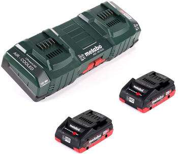 Metabo Basis Set (2x 4,0Ah LIHD + ASC 145 DUO)