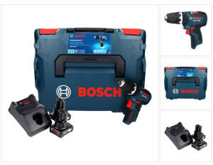 Bosch GSB 12V-35 (2 x 6.0 Ah + Ladegerät + L-Boxx)