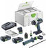 Festool Quadrive TPC 18/4 I-Basic (2x 3,0 Ah + Ladegerät + Systainer)