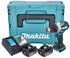 6 Ah, mit 2 Akkus: Makita DHP489
