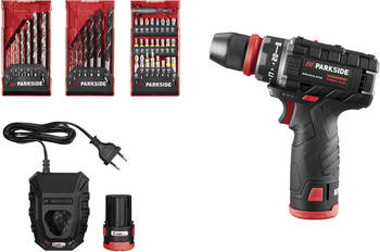 Parkside Performance PBSPA 12 (2x 2Ah + Ladeger&auml;t + Bit-Set)