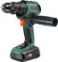 Bosch Advanced Drill 18V-80 QuickSnap (2x 2,5-Ah-Akku + Ladegerät + Aufsatz) (06039E2004)