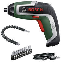 BOSCH Home & Garden IXO 7 Flexi Set Akku-Schrauber-Set 3,6 V, mit 1 Akku (06039E000A)