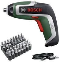 Bosch Home & Garden Akku-Schrauber "IXO 7" mit 32-tlg. Schrauberbit-Set