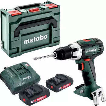 Metabo BS 18 LT (2x 2,0 Ah + Ladegerät + metaBOX)