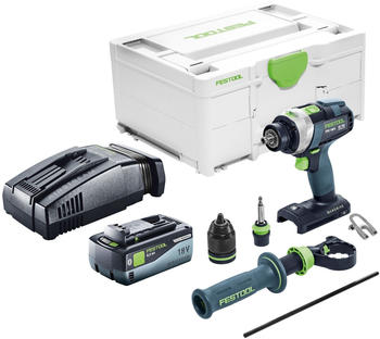 Festool Quadrive TPC 18/4 I-Basic (1 x 8,0 Ah + Ladeger&auml;t + Systainer)