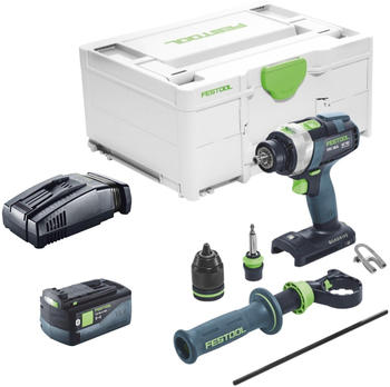 Festool Quadrive TPC 18/4 I-Basic (1x 5,0 Ah + Schnellladeger&auml;t + Systainer)