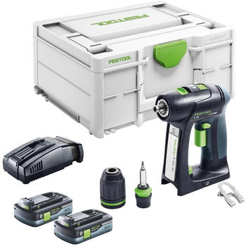 Festool C 18-Basic (2x 4,0 Ah + Schnellladeger&auml;t + Systainer)
