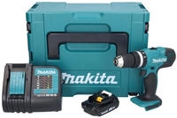 Makita DHP 453 SY1J Akku Schlagbohrschrauber 18 V 42 Nm + 1x Akku 1,5 Ah +...