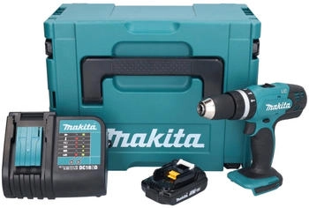 Makita DHP453 SY1J (1 x 1,5 Ah + Ladegerät + Makpac)