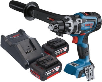 Bosch GSR 18V-150 C Professional + 2 x Akku 5,0 Ah + Ladeger&auml;t