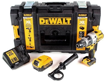 DeWalt DCD 996 M1 Akku Schlagbohrschrauber 18V 95Nm Brushless + 1x Akku 4,0Ah + Schnellladeger&auml;t + Toughbox